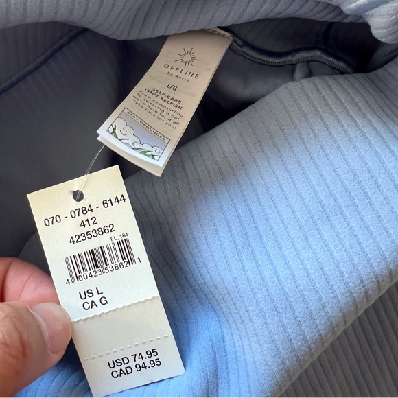 Offline by Aerie Ribbed High Waisted Trousers - Picture 7 of 10